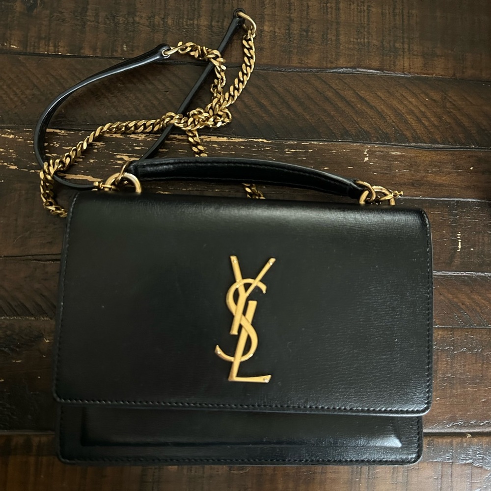 Cassandra leather cross body bag Saint Laurent
